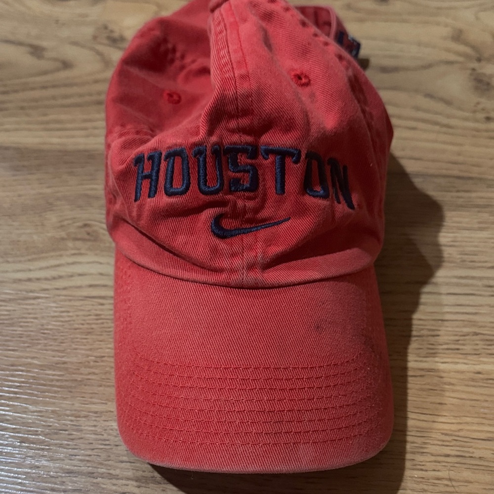 Nike Red University of Houston Embroidered Dad Hat